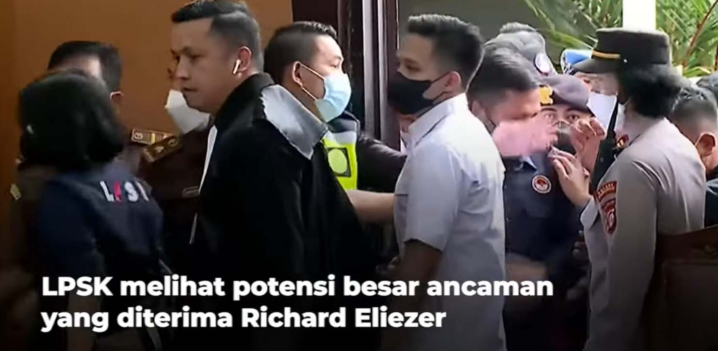 LPSK Ungkap Richard Eliezer Berpotensi Besar Menerima Ancaman