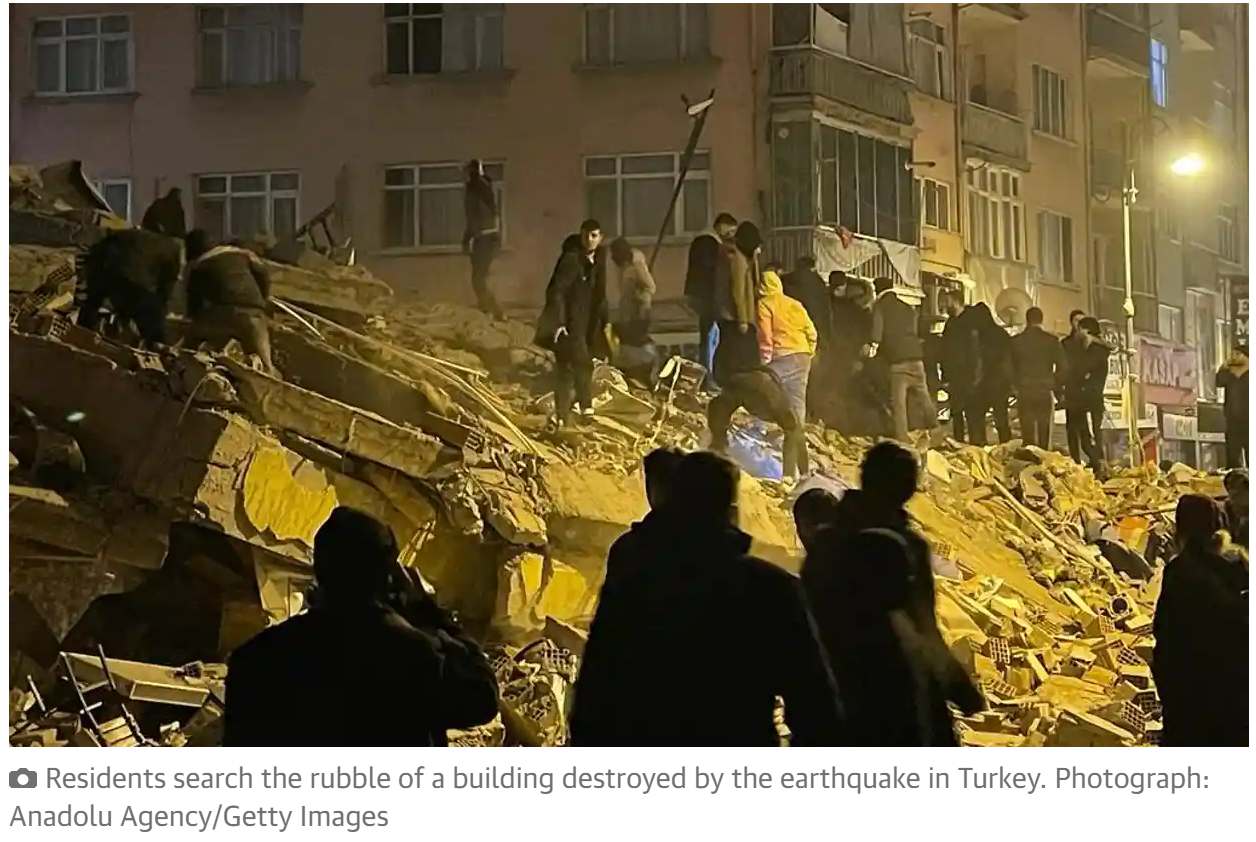 Gempa Turki Gempa hebat dekat perbatasan Suriah dengan kekhawatiran korban akan meningkat