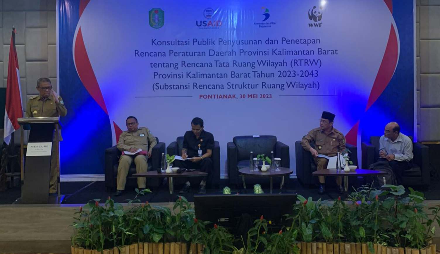 Kementerian Hukum dan HAM Kalimantan Barat Ikut Serta dalam Kegiatan Konsultasi Publik Rancangan RTRW 2023-2043