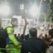 Argodadi Cup 2023 Polsek Sedayu Amankan Pertandingan Bola Voli Malam Hari
